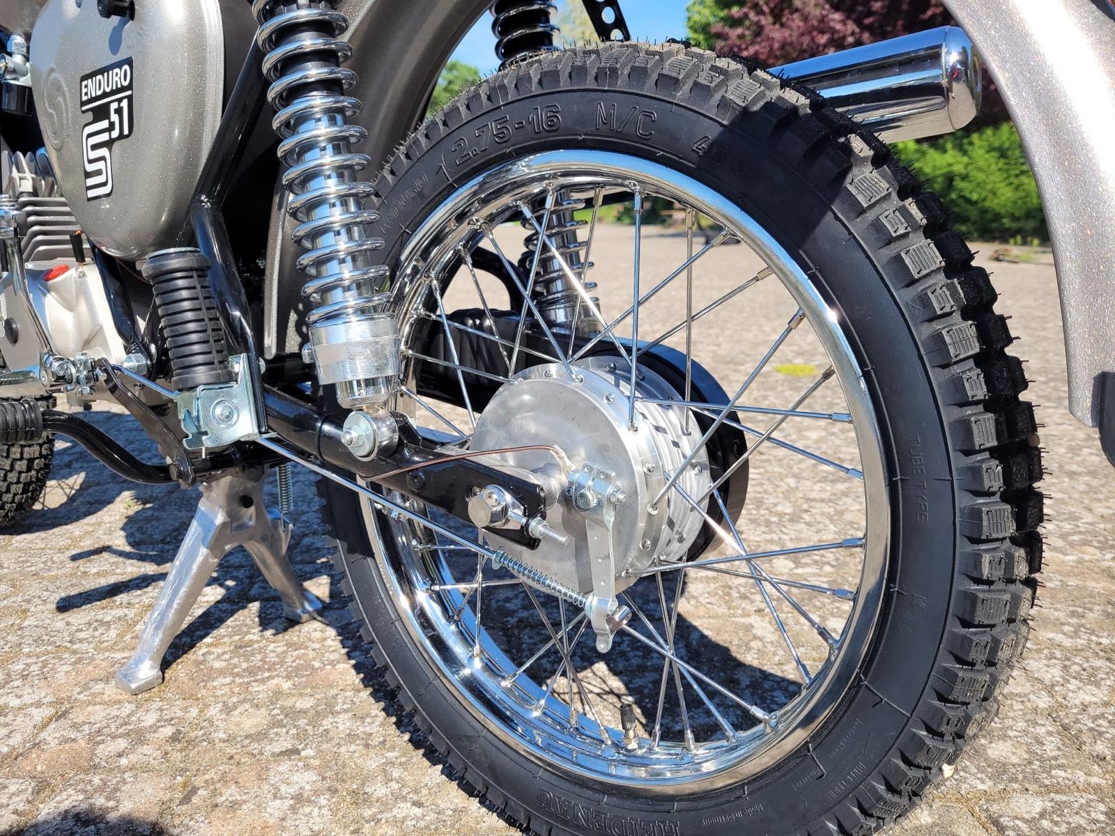 Simson S51 Enduro Silber Neuaufbau - Image 4