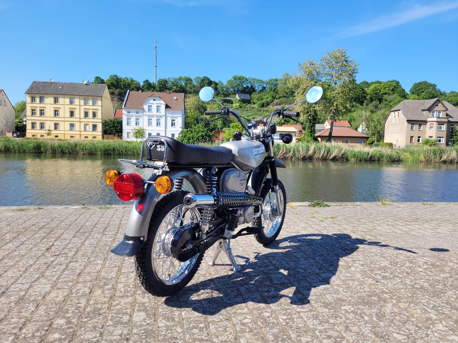Simson S51 Enduro Silber Neuaufbau - Image 5