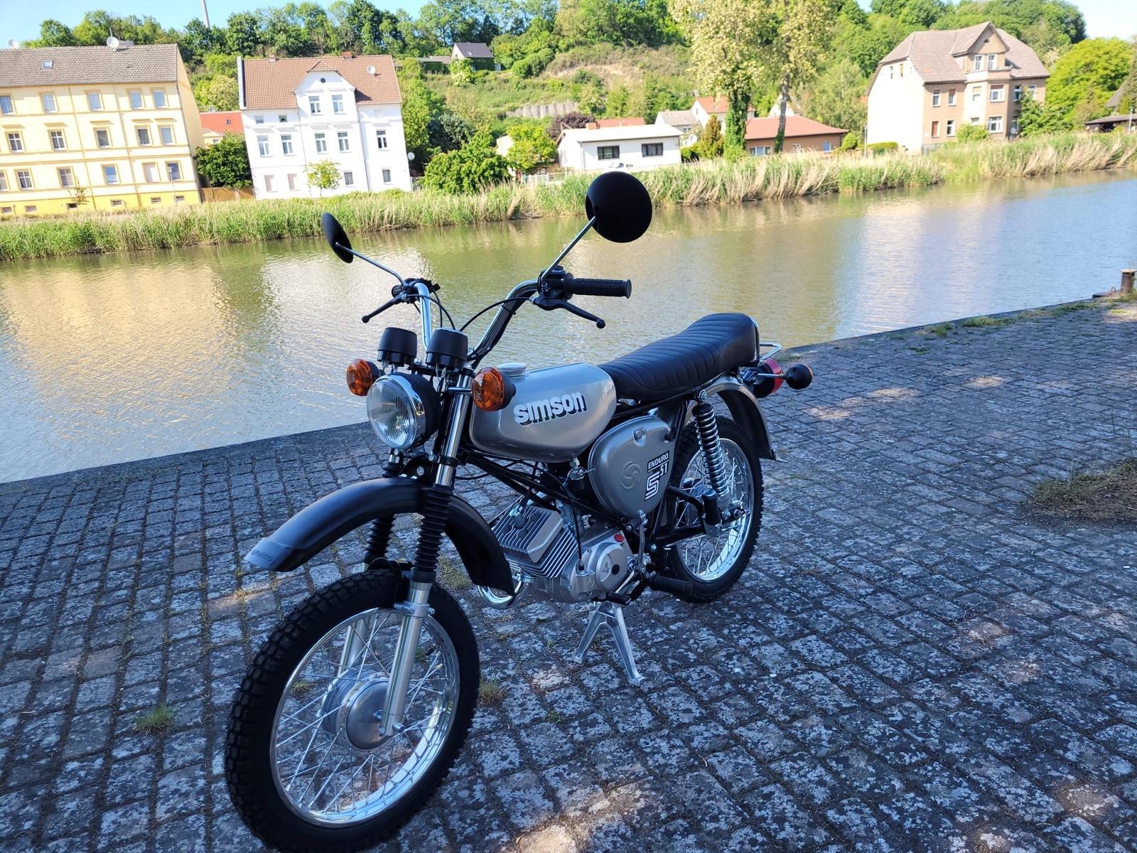 Simson S51 Enduro Silber Neuaufbau - Image 6