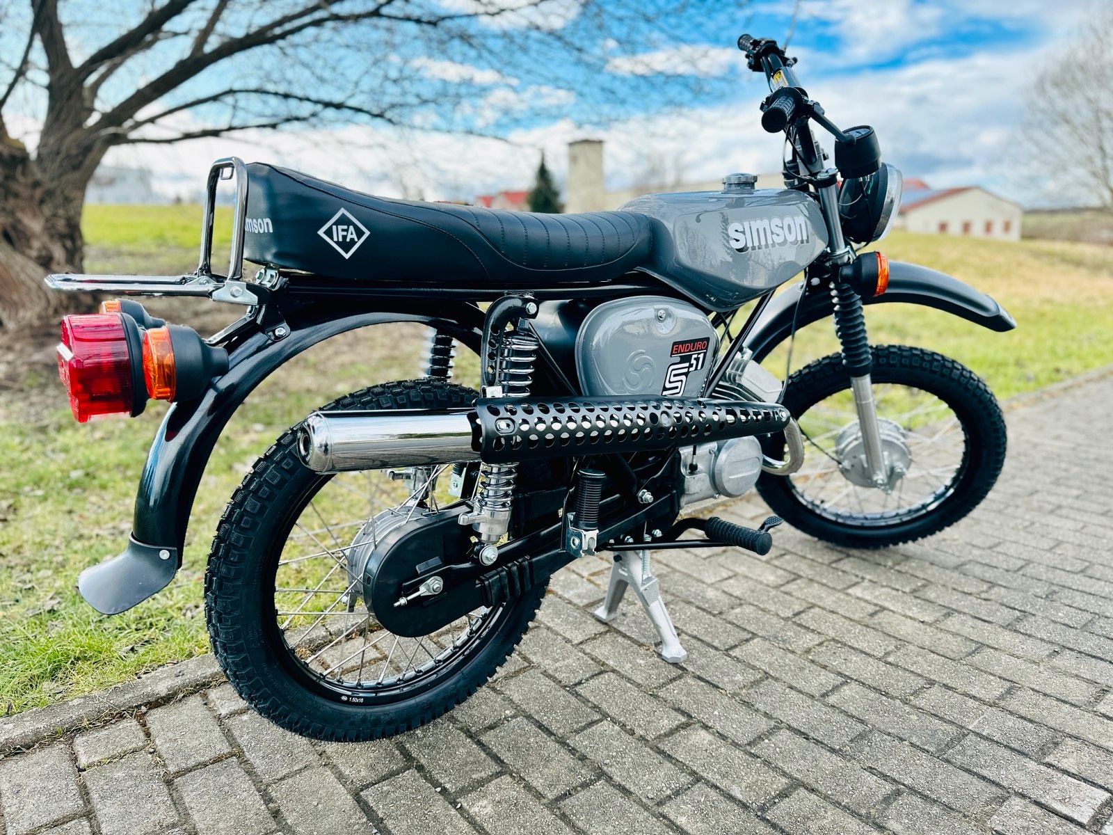 Simson S51 Enduro Neuaufbau 12 Volt Vape Papiere Top - Image 4