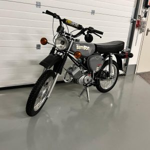 SIMSON S51 ENDURO NEUAUFBAU,4-Gang, 12V Vape, KBA 60 km/h PAPIERE