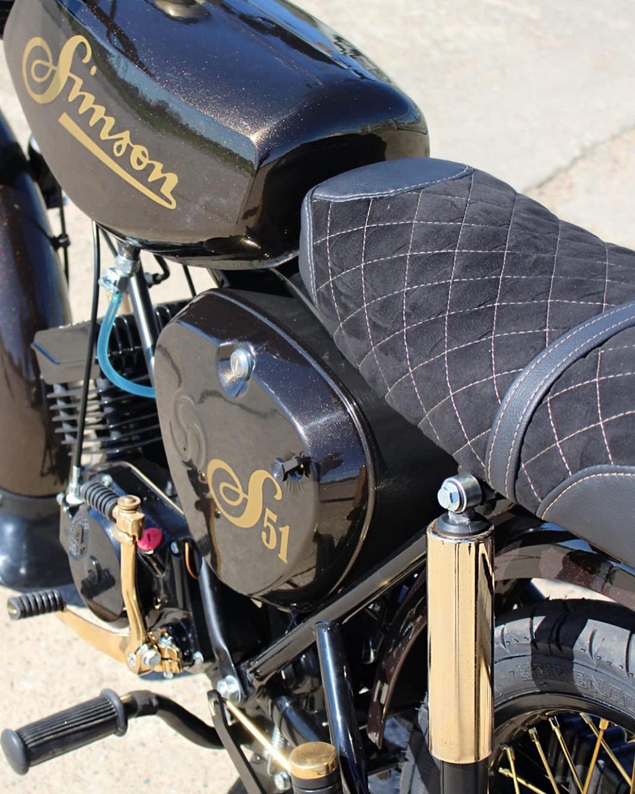 Simson S51 Braun Gold Neuaufbau - Image 3