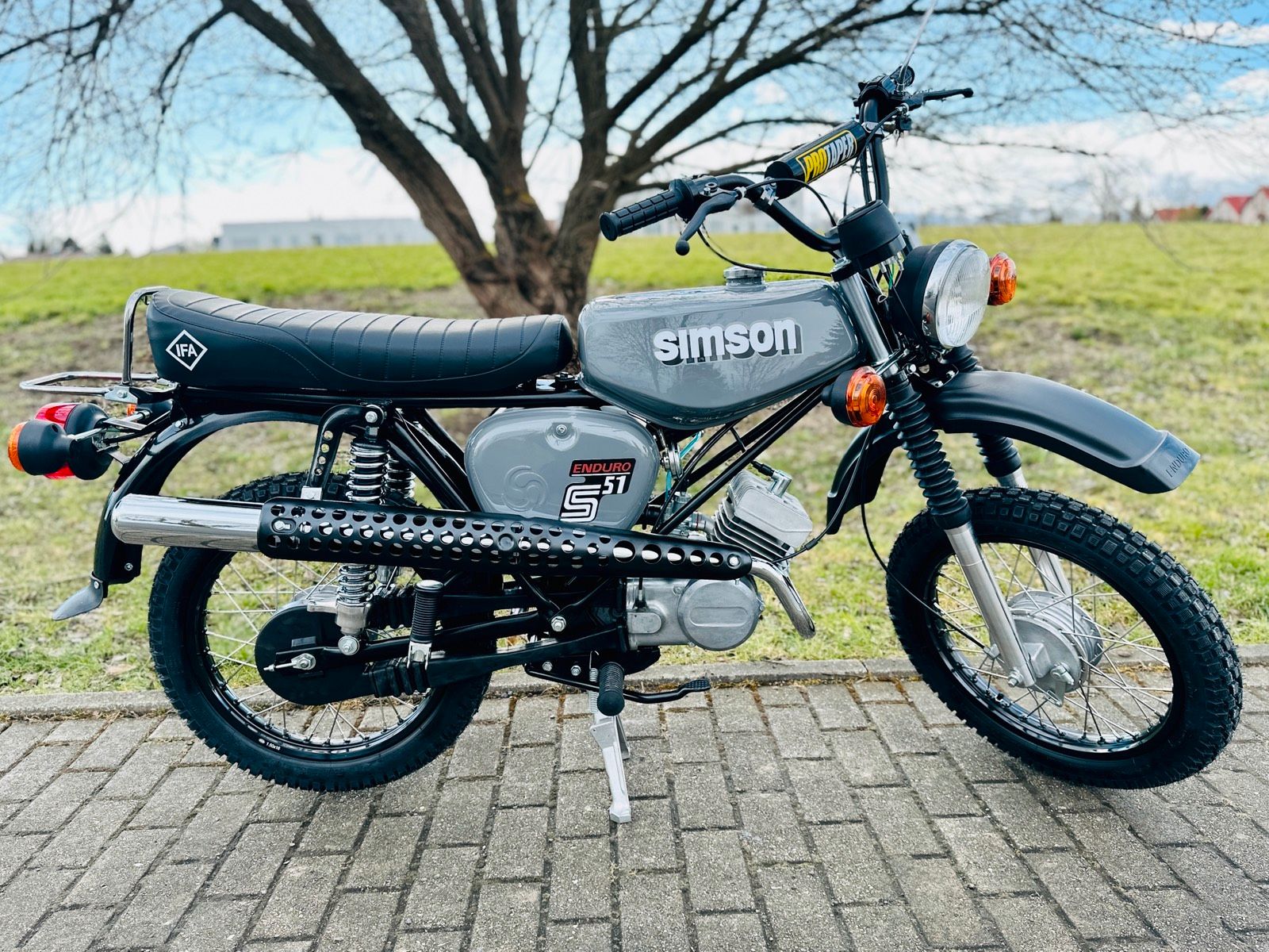 Simson S51 Enduro Neuaufbau 12 Volt Vape Papiere Top - Image 7