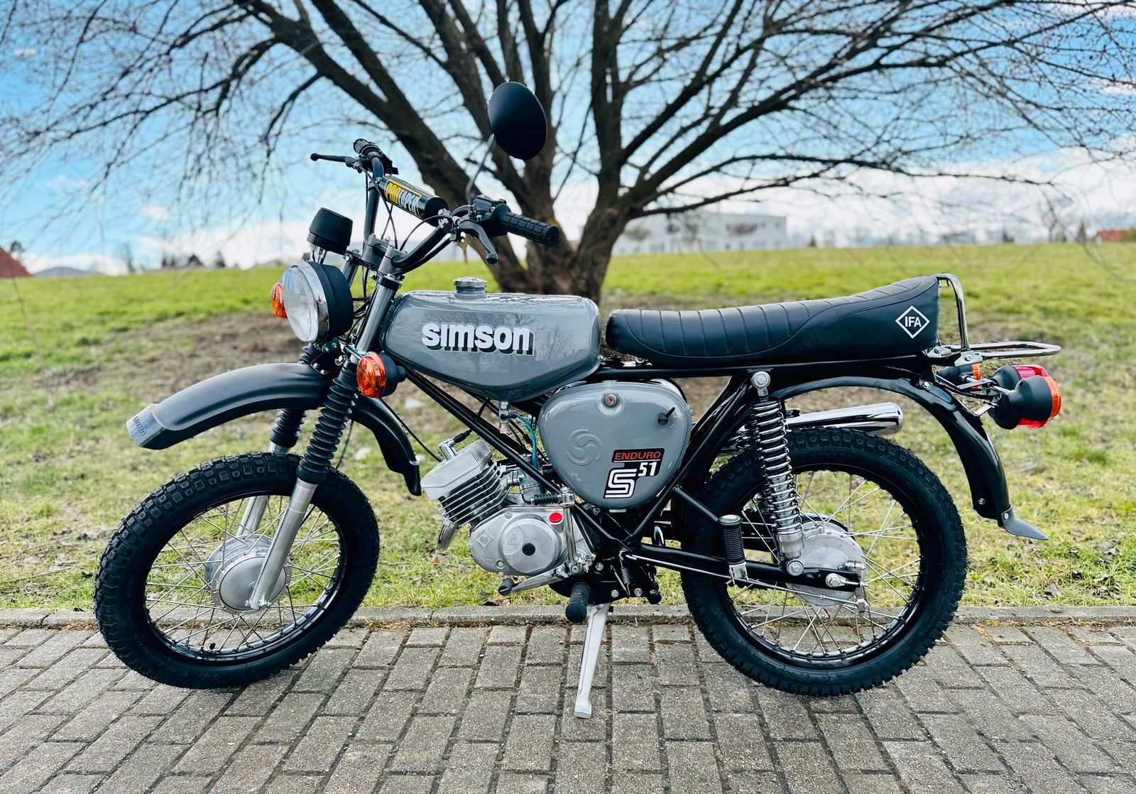 Simson S51 Enduro Neuaufbau 12 Volt Vape Papiere Top - Image 6