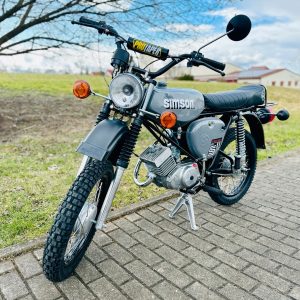 Simson S51 Enduro Neuaufbau 12 Volt Vape Papiere Top