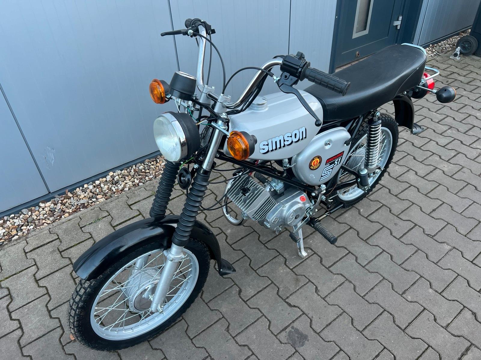 Simson S51 Enduro Neuaufbau 4-Gang 12V Vape - Image 10