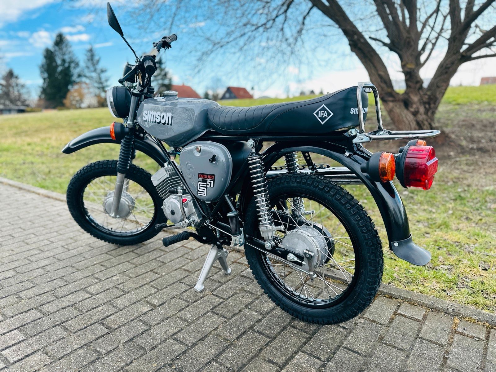 Simson S51 Enduro Neuaufbau 12 Volt Vape Papiere Top - Image 9