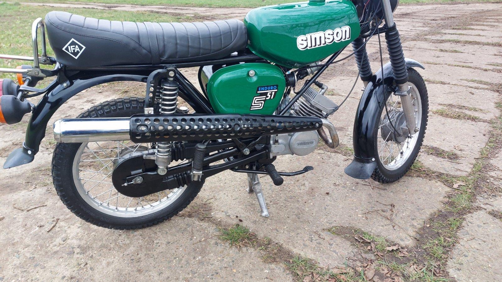 Simson S51 Enduro (Original) Elektronik 4 Gang Kba Papiere - Image 9