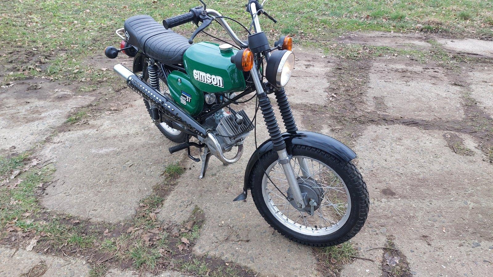 Simson S51 Enduro (Original) Elektronik 4 Gang Kba Papiere - Image 4