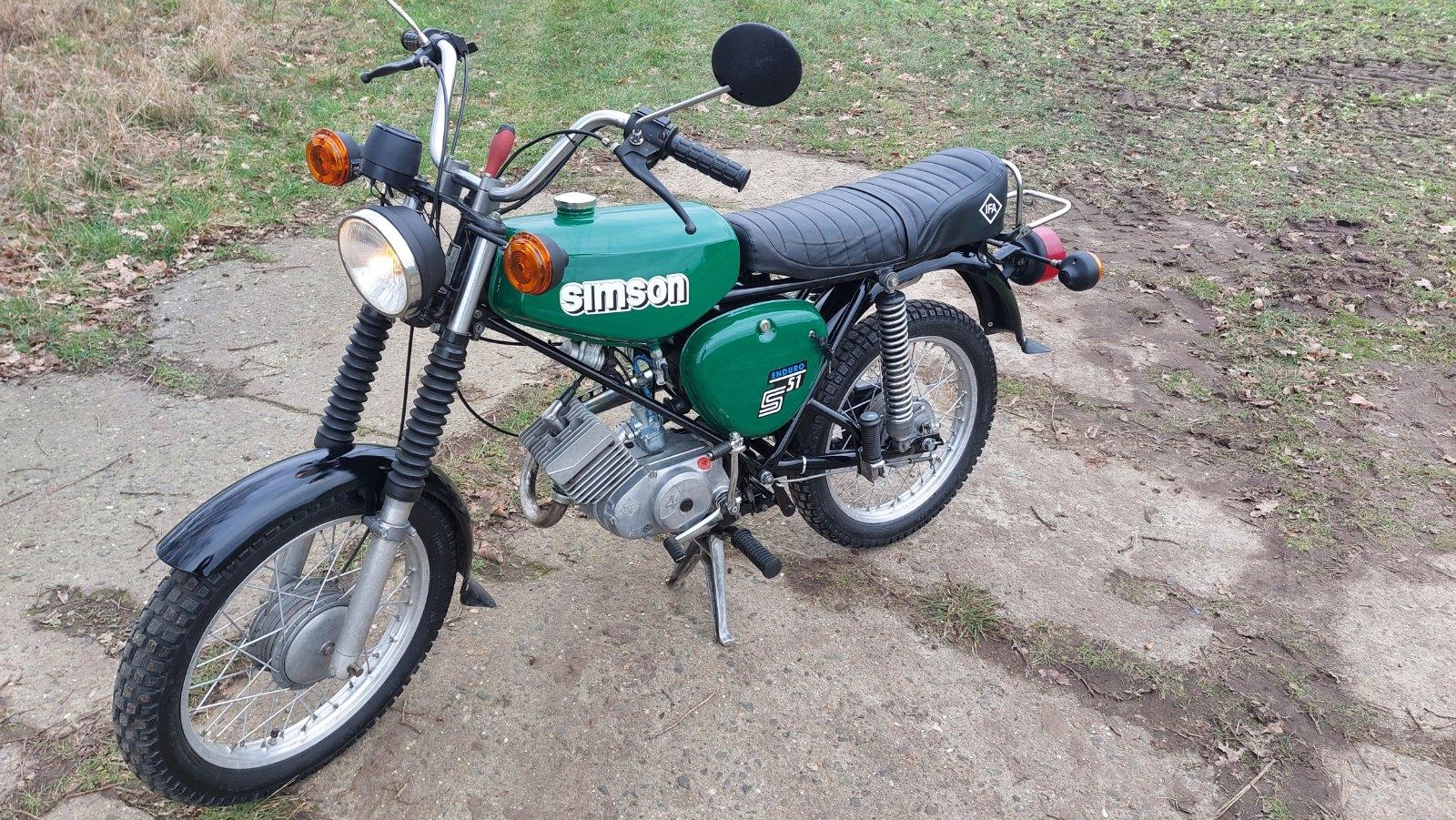 Simson S51 Enduro (Original) Elektronik 4 Gang Kba Papiere - Image 3