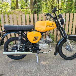 1981 Simson S51 KBA Papiere ZT Lenker LED Blinker Klarglasscheinwerfer