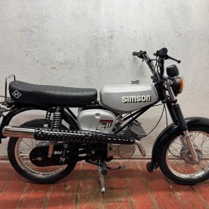 1989 Simson S51 Enduro 4 Gang Neuaufbau Papiere 12V Vape