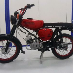 1986 Simson S51 4 Gang Candy Rot Edition