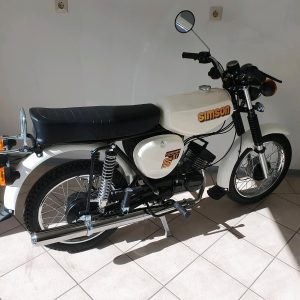 1988 Simson S51 Comfort 4Gang 12V Zündung 60kmh Papiere Neuaufbau