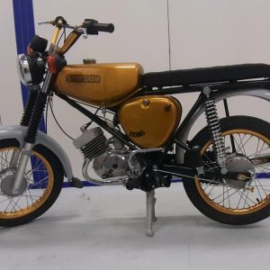 1989 Simson S51 4 Gang Candy Gold Edition