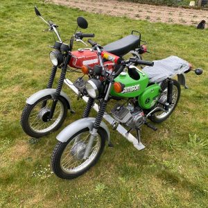 1989 Simson S51 KBA Papiere Neuaufbau